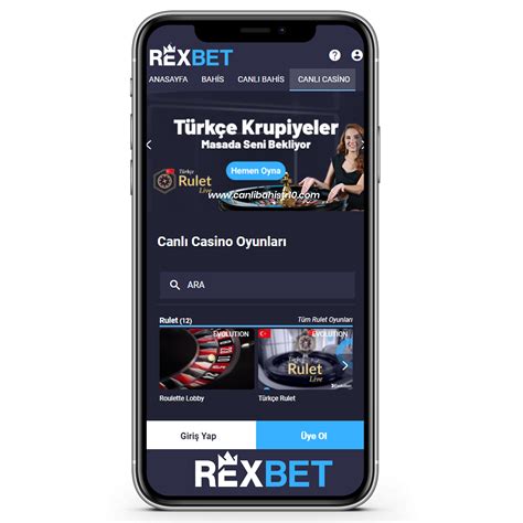 Rexbet casino app